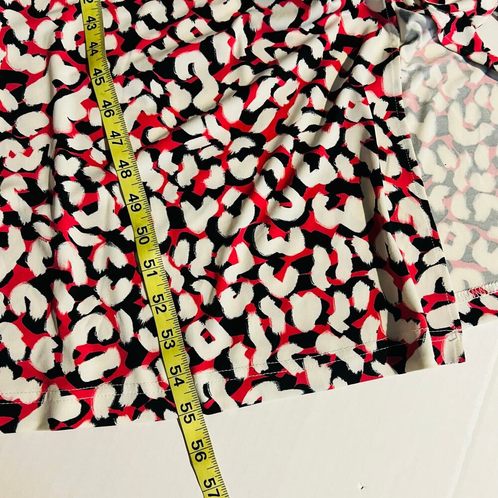 Leota Printed Sleeveless Side Split Maxi Dress Size Large Multicolor - Picture 8 of 9